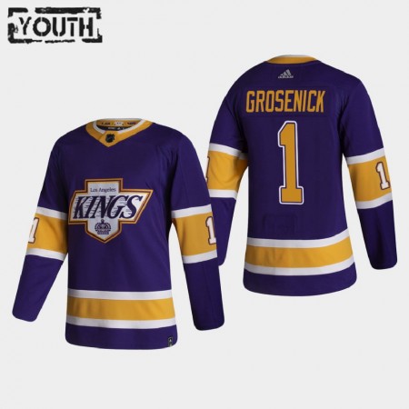 Dětské Hokejový Dres Los Angeles Kings Dresy Troy Grosenick 1 2020-21 Reverse Retro Authentic